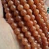 8 MM Küre Karnelyan Ceyt Kuvars Taşı