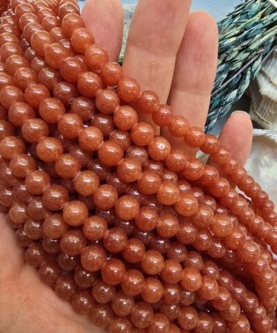 8 MM Küre Karnelyan Ceyt Kuvars Taşı