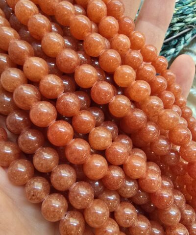 8 MM Küre Karnelyan Ceyt Kuvars Taşı