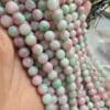 8 MM Küre Kırmızı Yeşil Ceyt Kuvars Taşı