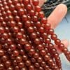 8 MM Küre Koyu Karnelyan Akik Taşı