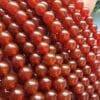 8 MM Küre Koyu Karnelyan Akik Taşı