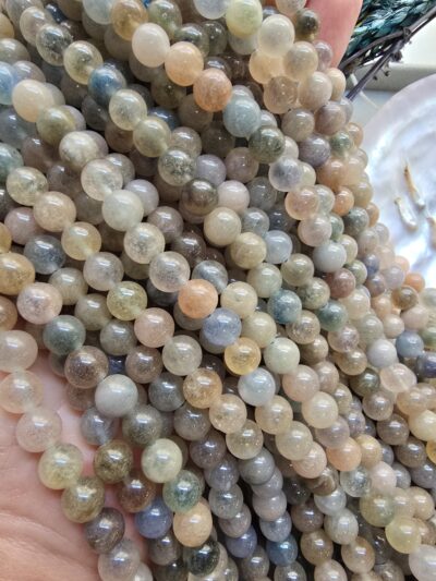 8 MM Küre Labradorit Ceyt Kuvars Taşı