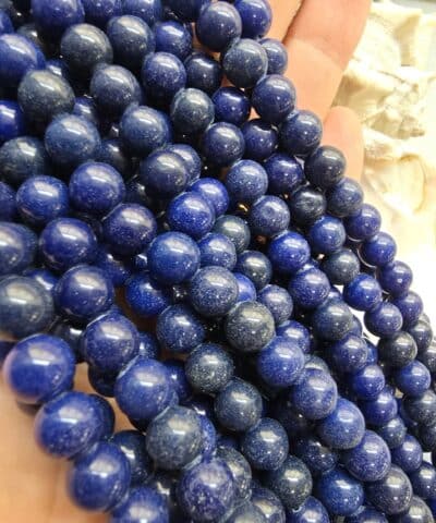 8 MM Küre Lapis Ceyt Kuvars Taşı
