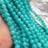 8 MM Küre Larimar Ceyt Kuvars Taşı