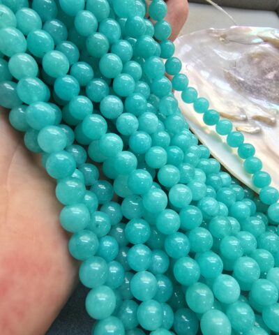 8 MM Küre Larimar Ceyt Kuvars Taşı
