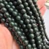 8 MM Küre Mat Yeşil Ceyt Kuvars Taşı