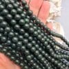 8 MM Küre Mat Yeşil Ceyt Kuvars Taşı