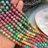 8 MM Küre Mix Varasit Taşı Dizi AAA