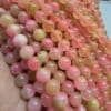 8 MM Küre Şeker Pembe Ceyt Kuvars Taşı