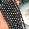 8 MM Küre Siyah Varasit Taşı Dizi AAA