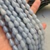 8X12 MM Damla Akuamarin Renkli Kuvars Taşı