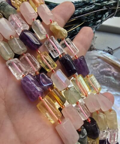 9x14 MM Silindir Çakra Doğal Taş