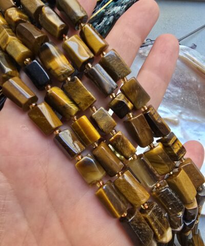 9x14 MM Silindir Kaplan Gözü Taşı