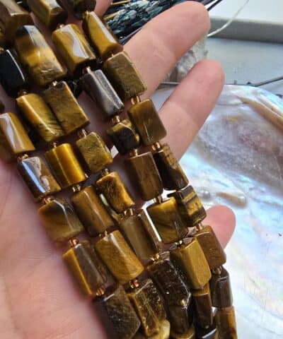 9x14 MM Silindir Kaplan Gözü Taşı