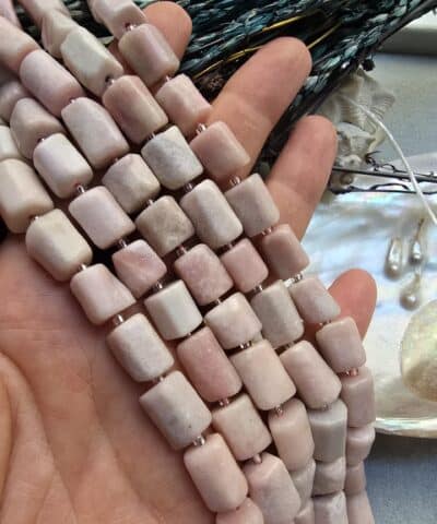 9x14 MM Silindir Kunzit Taşı