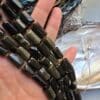 9x14 MM Silindir Obsidyen Taşı