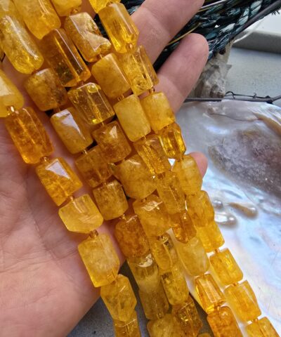 9x14 MM Silindir Sitrin Taşı