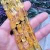 9x14 Mm Silindir Sitrin Tasi 6