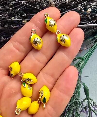 Limon Kolye ve Bileklik Charm