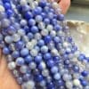 AAA 8 MM İndigo Madagaskar Akik Taşı