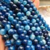 AAA 8 MM Mavi Madagaskar Akik Taşı