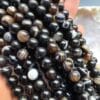 AAA 8 MM Siyah Madagaskar Akik Taşı