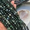 AAA 8 MM Yeşil Madagaskar Akik Taşı