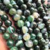 AAA 8 MM Yeşil Madagaskar Akik Taşı