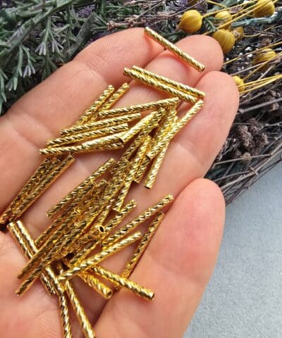 Boru Ara Aparatı Altın Kaplama - 20 MM