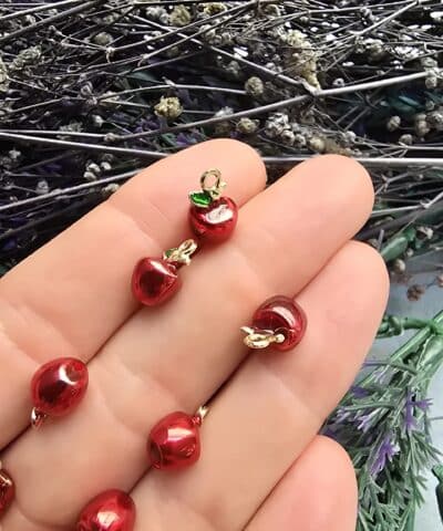 Elma Kolye Ve Bileklik Charm 504