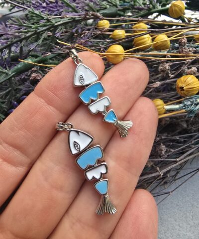 Hareketli Balık Kolye Ucu