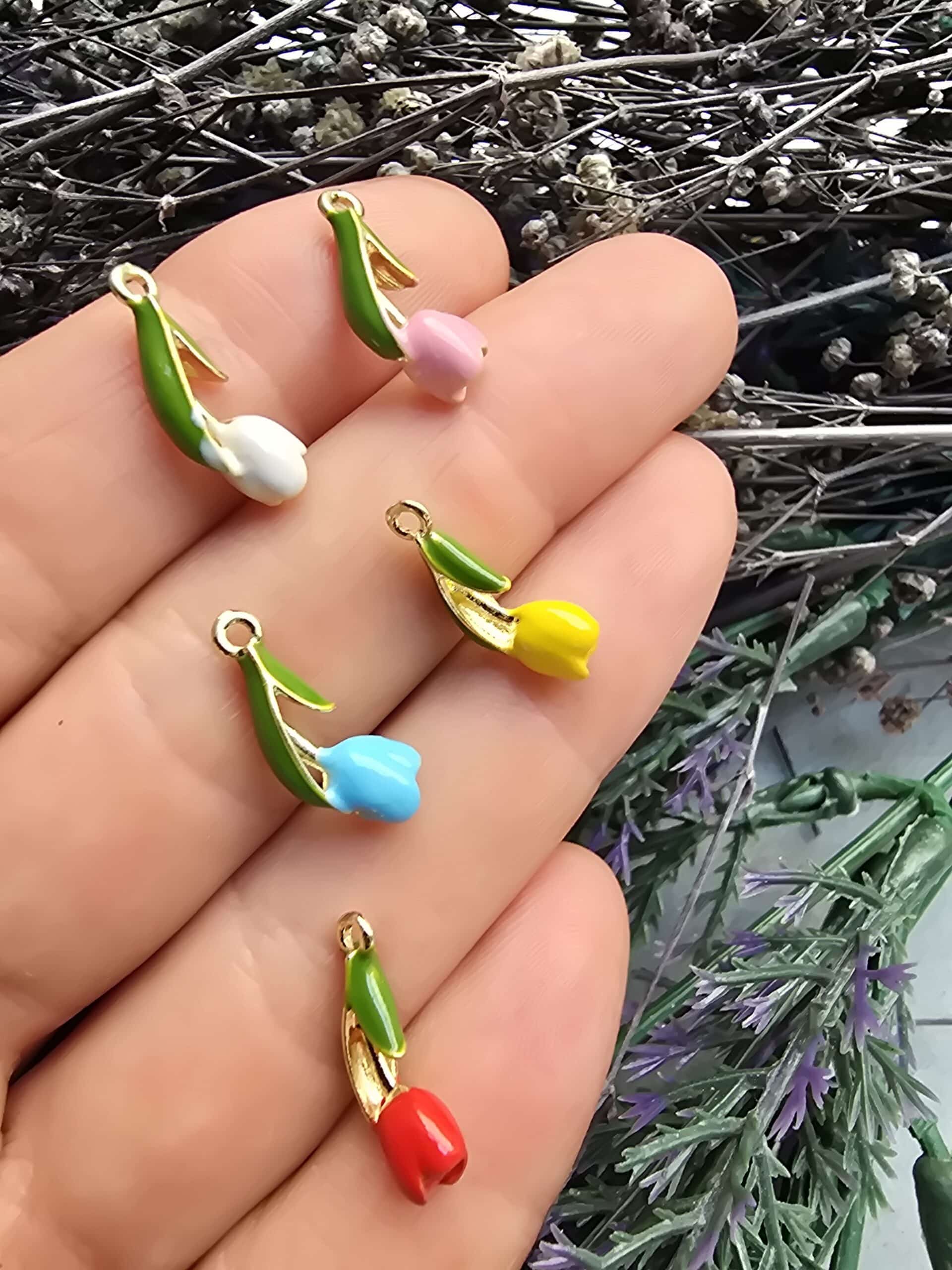 Lale Kolye Ve Bileklik Charm