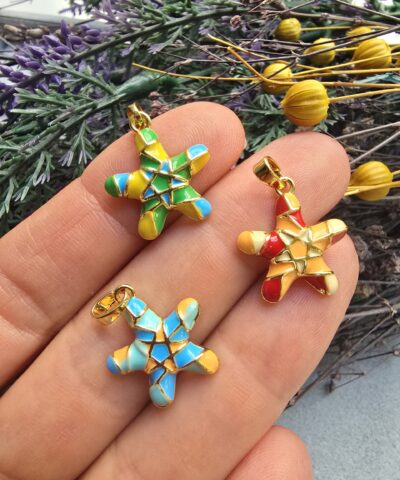 Mineli Deniz Yıldızı Charm