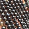 Siyah Akik Doğal Taş 8 MM