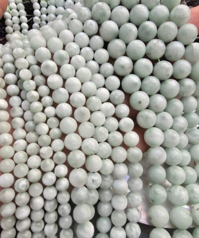 Yeşil Angelite Doğal Taş Dizi