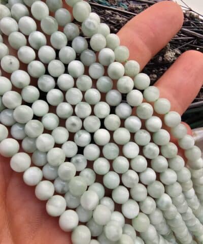 Yeşil Angelite Doğal Taş Dizi - 6 MM