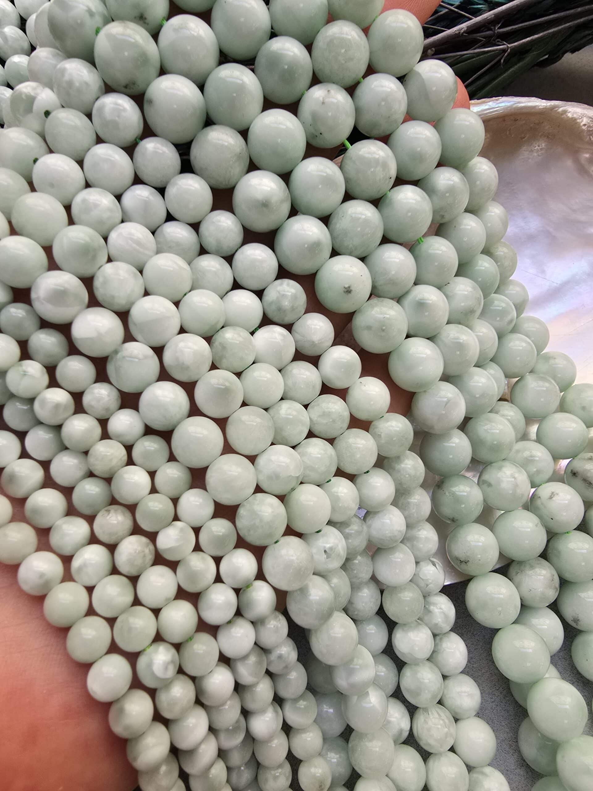 Yeşil Angelite Doğal Taş Dizi