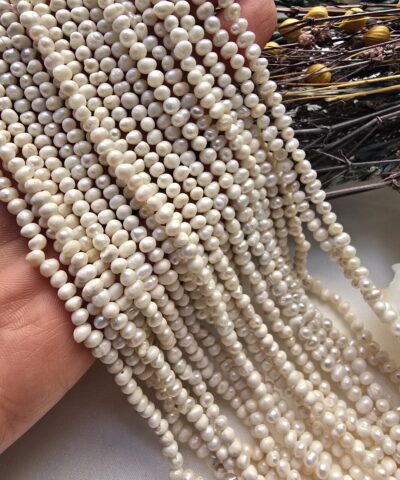 4mm Amorf Ham Doğal Barok İnci