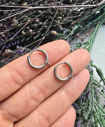 14 Mm Kancali Halka Celik Kupe Gumus