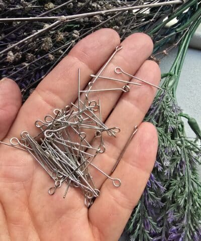 25 Mm Celik Halkali Taki Civisi Gumus