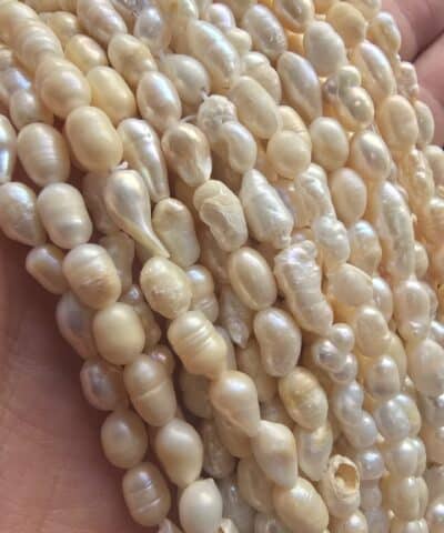 5x7 Mm Ham Dogal Barok İnci