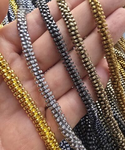 6x2 MM Papatya Hematit Doğal Taş