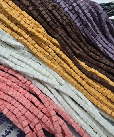 6x6 MM Renkli Küp Lav Taşı