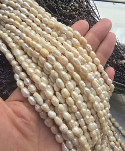 6x8 Mm Ham Dogal Barok İnci