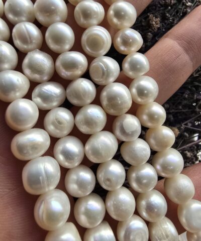 8 Mm Aaa Beyaz Gercek Dogal İnci 3