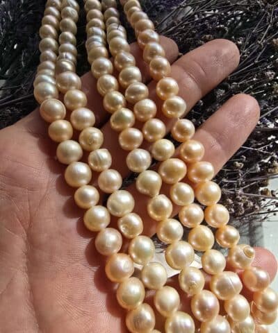 8 Mm Aaa Pembe Gercek Dogal İnci