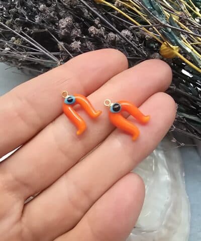 Nal Nazar Gözlü Murano Cam Obje Charm - 502