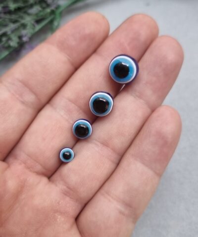 Nazar Goz Sekilli Renkli Boncuk 12 Mm