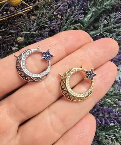 Ay Yıldız Kolye Ucu